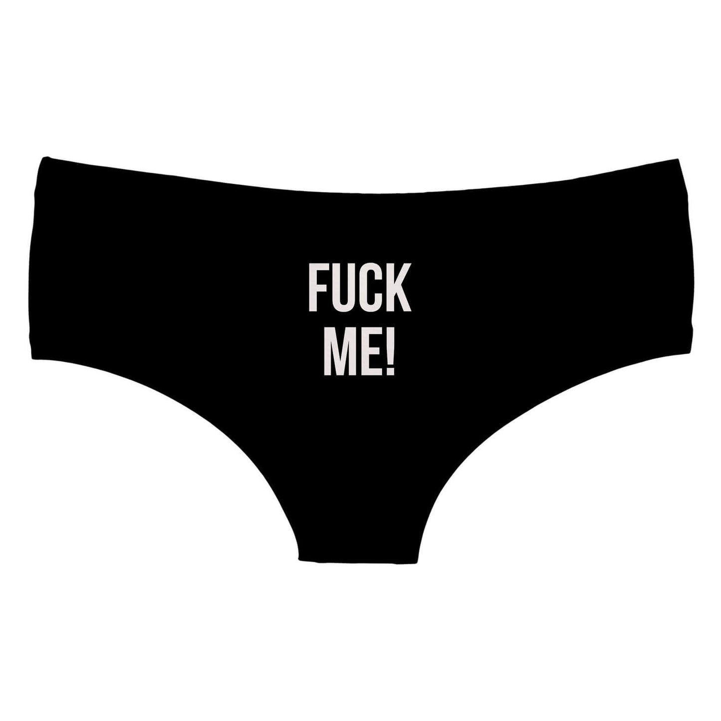 Femboy black letter print panties femboy fashion