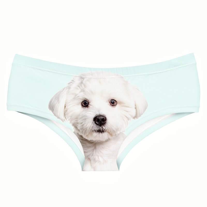 Femboy cute puppy print panties