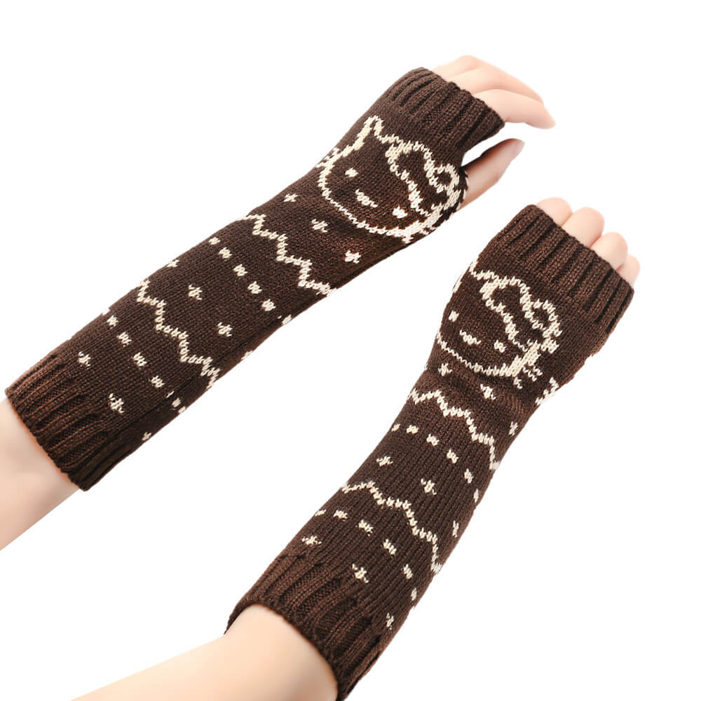 Femboy kitty arm warmers femboy fashion