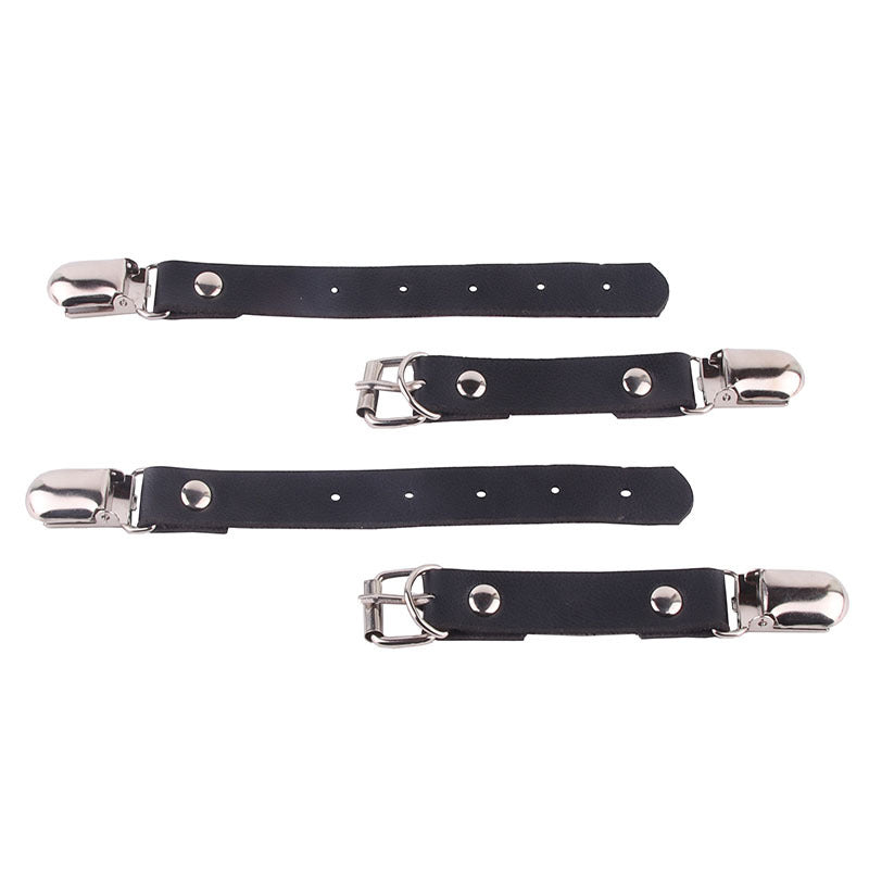 Femboy leather thigh garter for femboy