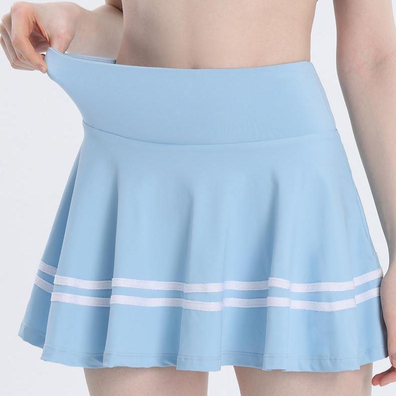 Femboy wear classic femboy stripe pleat skirt for femboy