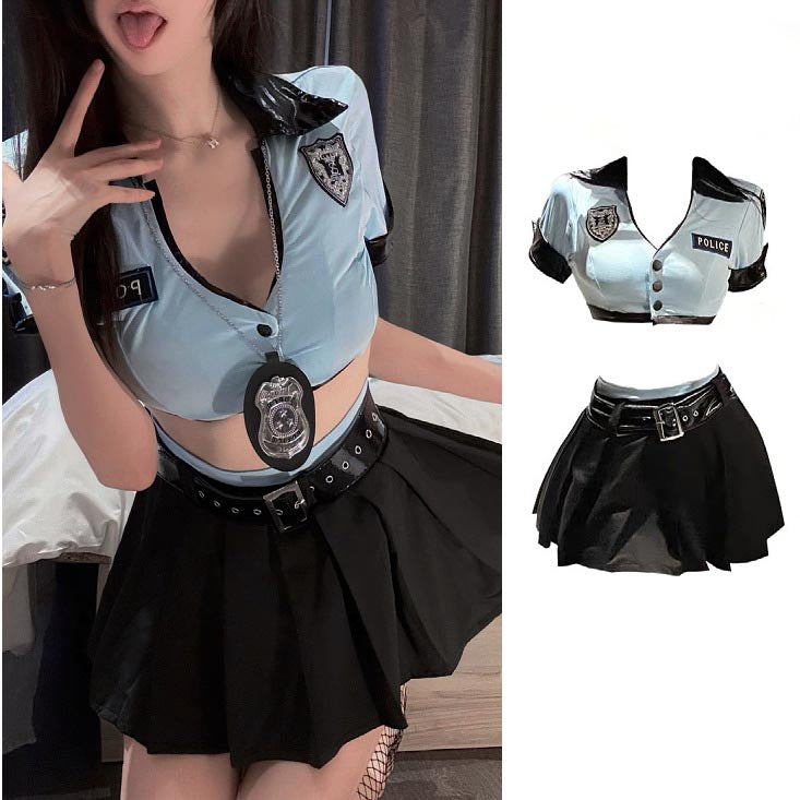 Femboy wear cute femboy schoolgirl uniform lingerie for femboy