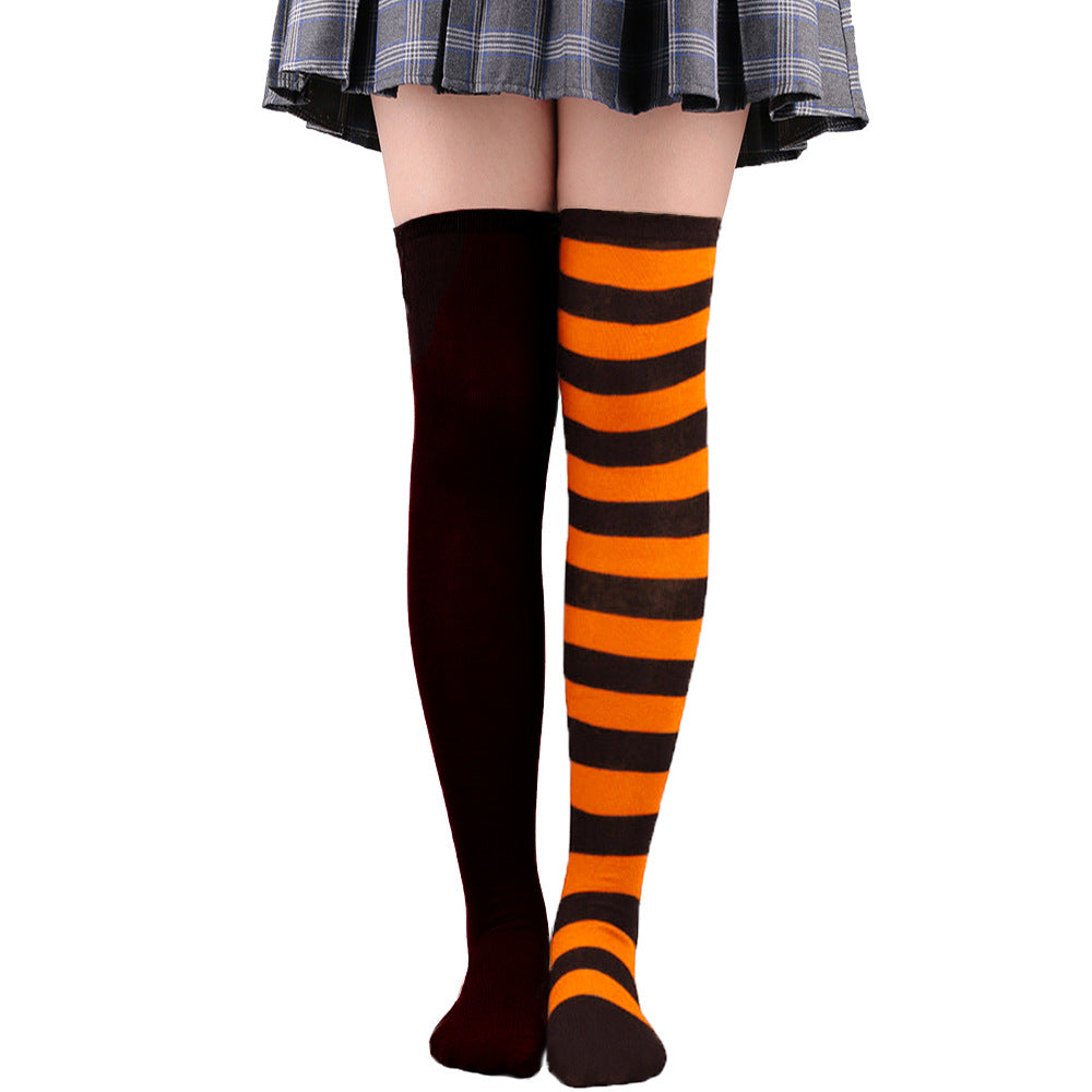 Femboy wear cute sweet femboy asymmetric thigh high socks femboy fashion