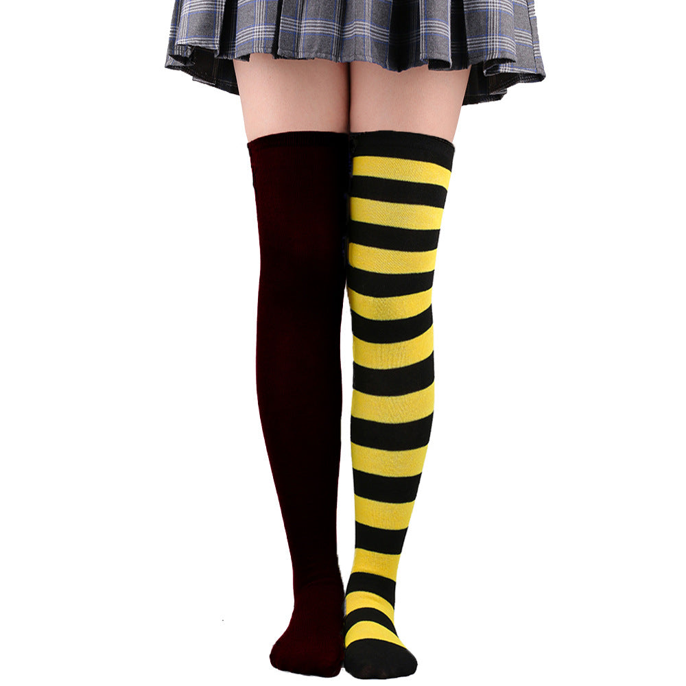 Femboy wear femboy asymmetric thigh high socks femboy fashion