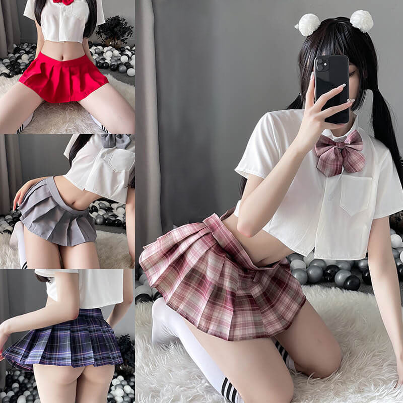 Femboy wear femboy japanese schoolgirl uniform lingerie