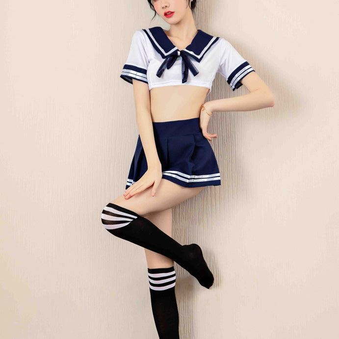 Femboy wear femboy sexy schoolgirl lingerie set femboy fashion
