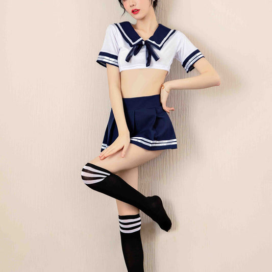 Femboy wear femboy sexy schoolgirl lingerie set femboy fashion