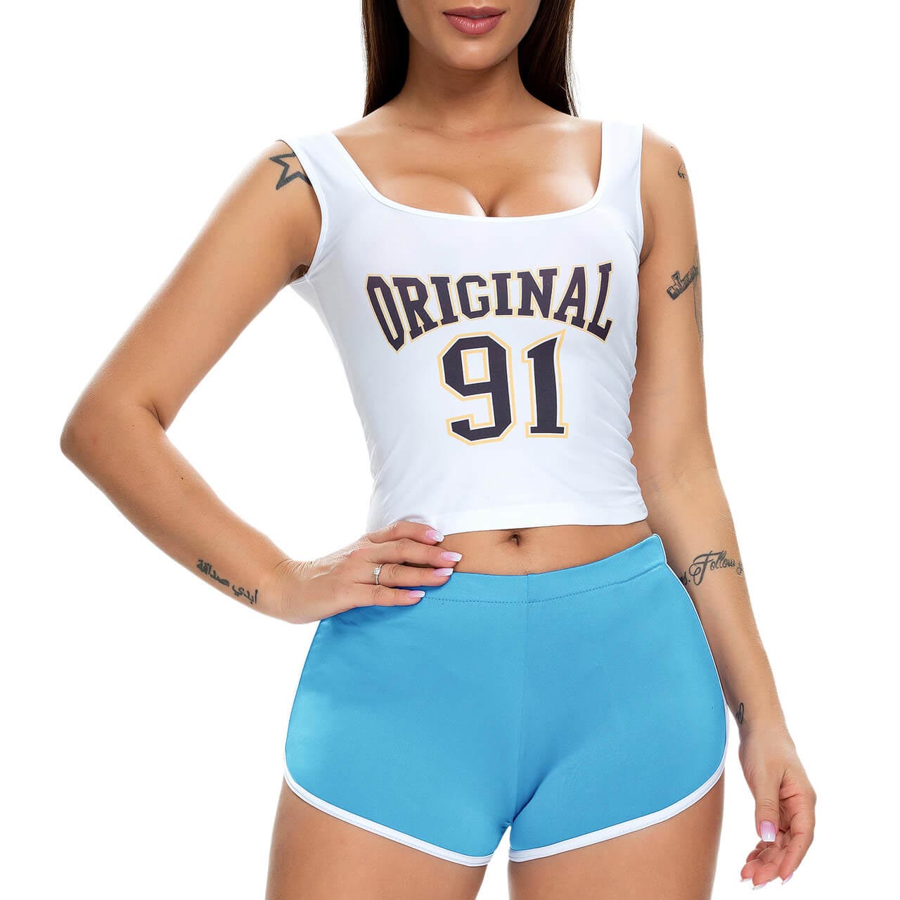 Femboy wear femboy sport short front