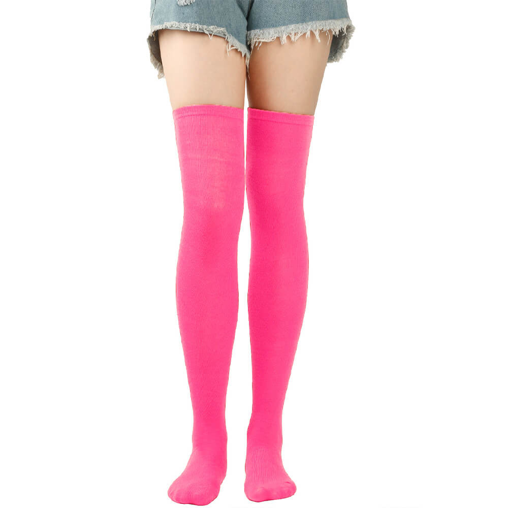 Femboy wear rose femboy colorful thigh high socks