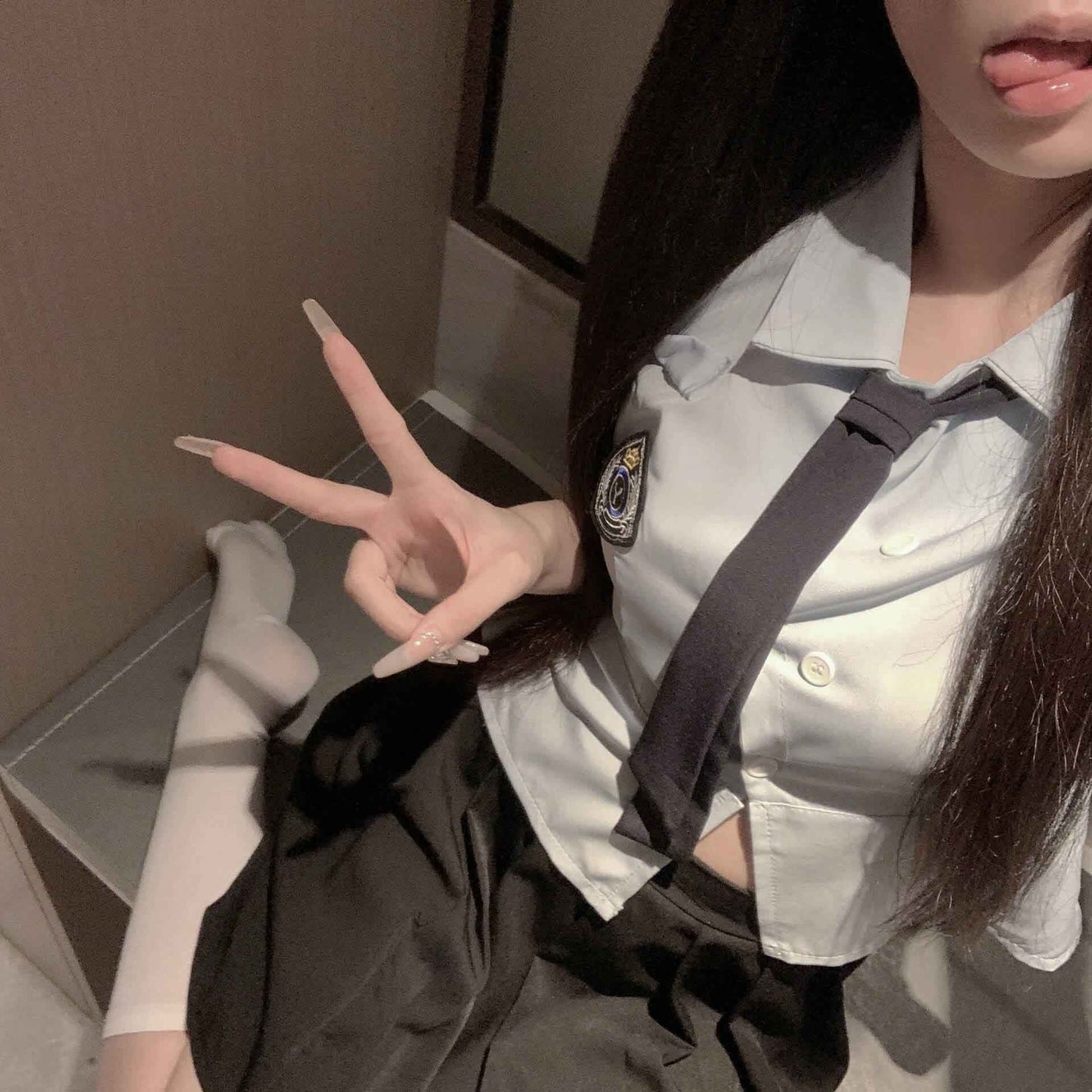 Femboy wear sweet femboy schoolgirl uniform lingerie femboy fashion