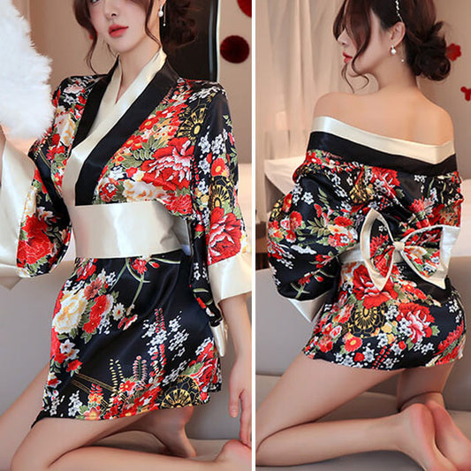 Femboy wear sweet femboy sexy kimono lingerie femboy fashion