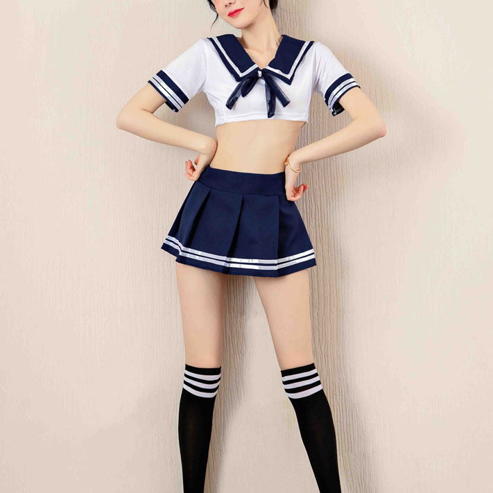 Femboy wear sweet femboy sexy schoolgirl lingerie set femboy fashion