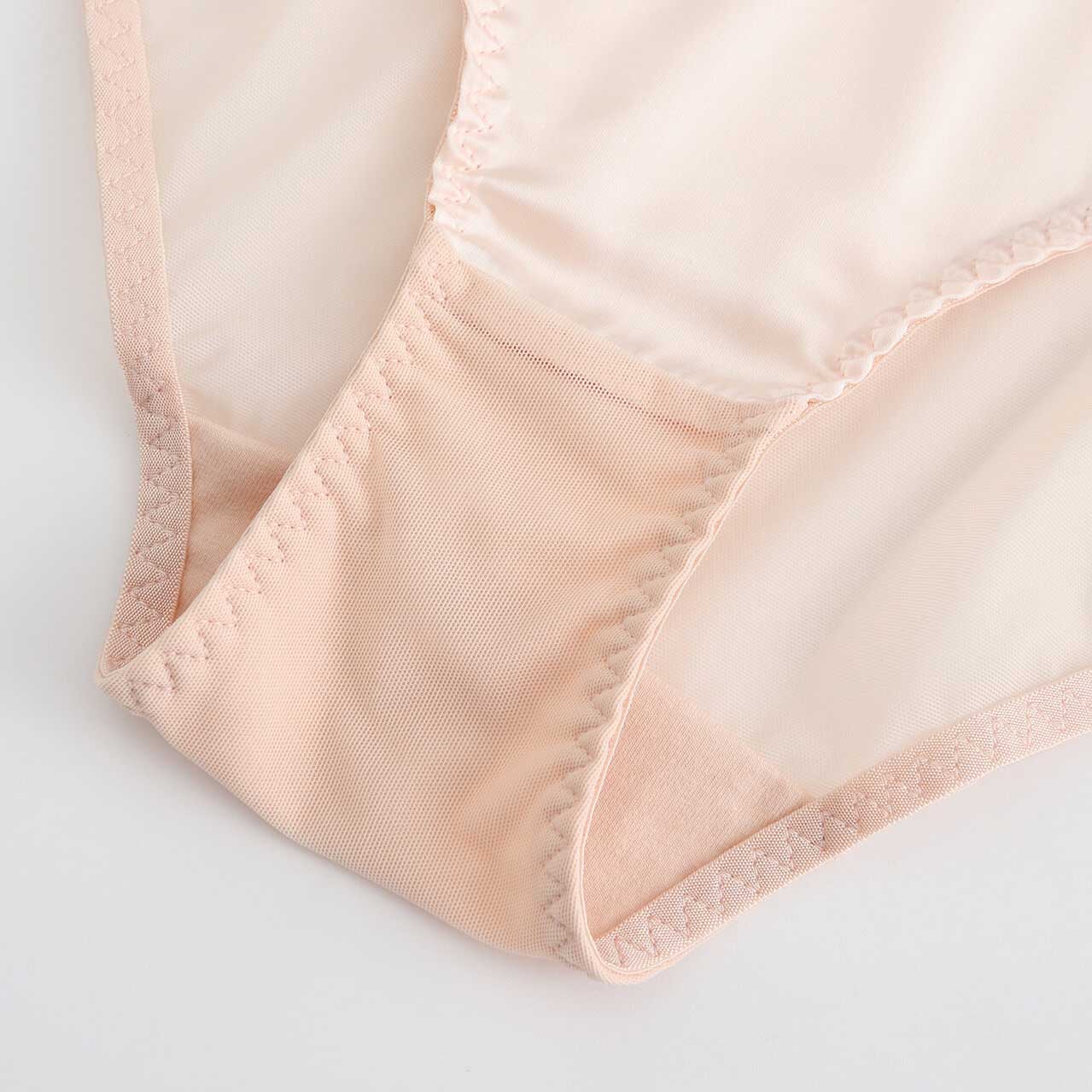 Sweet femboy french cutout bra and panty set detail